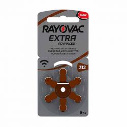 Rayovac Extra Batteries Size 312