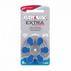 Rayovac Extra Batteries Size 675